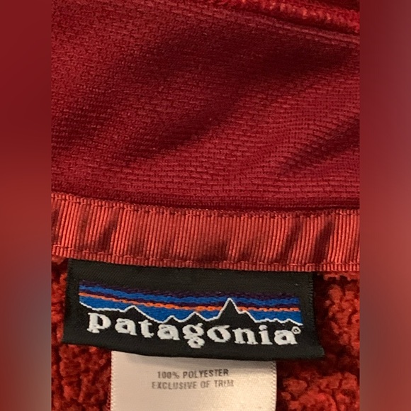 Patagonia Better Sweater Men’s L Pimento Red 1/4 Zip Fleece Pullover Jacket EUC - Picture 5 of 7